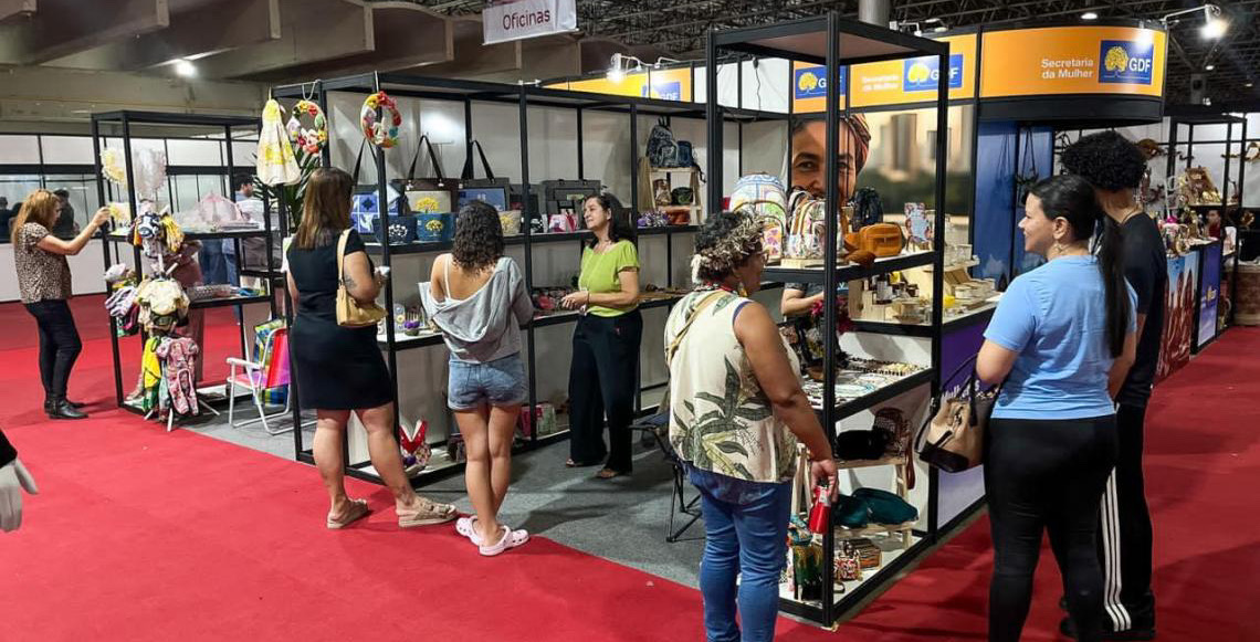 Mulheres do Distrito Federal expõem produtos no 21º Salão do Artesanato – Raízes Brasileiras