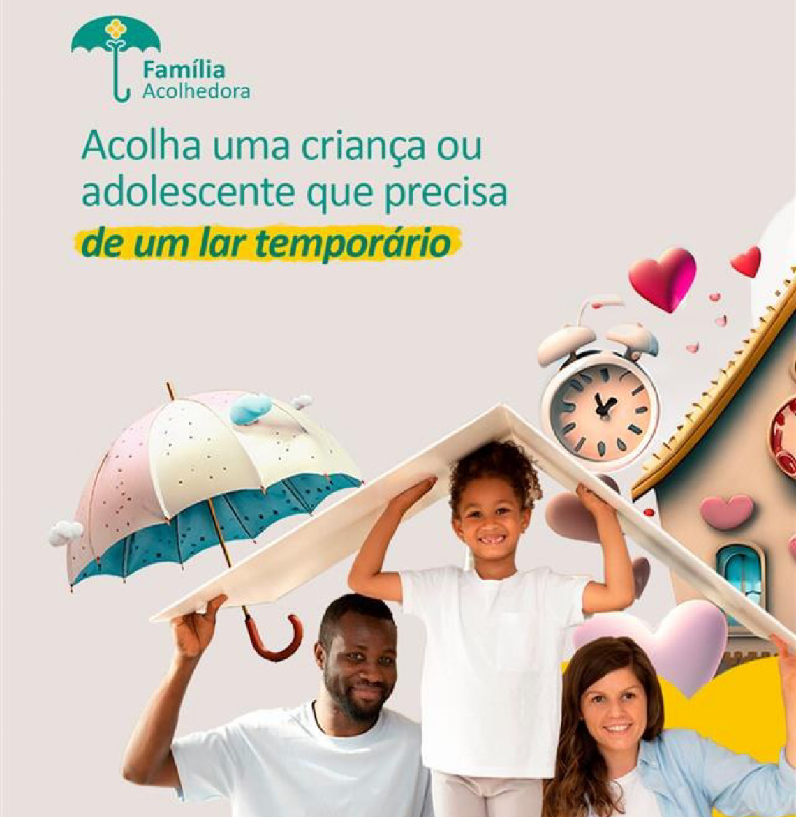 Família Acolhedora: Saiba como oferecer lar temporário para uma criança ou adolescente