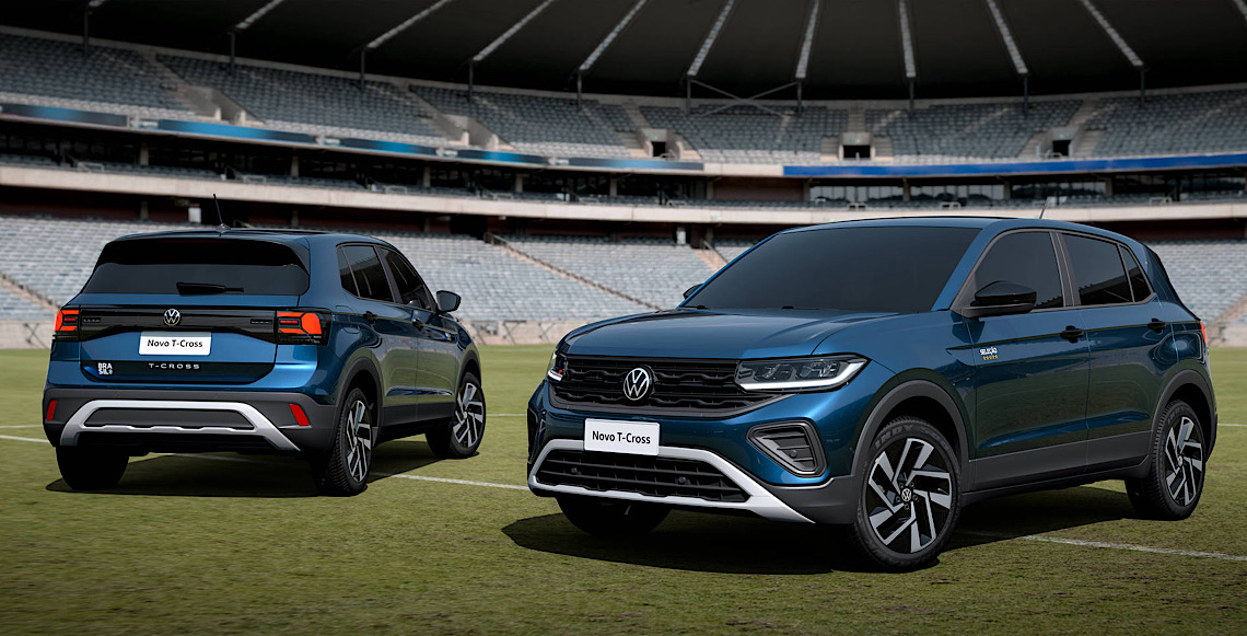 Volkswagen lança série especial do T-Cross Seleção, alusiva à Copa do Mundo 2026