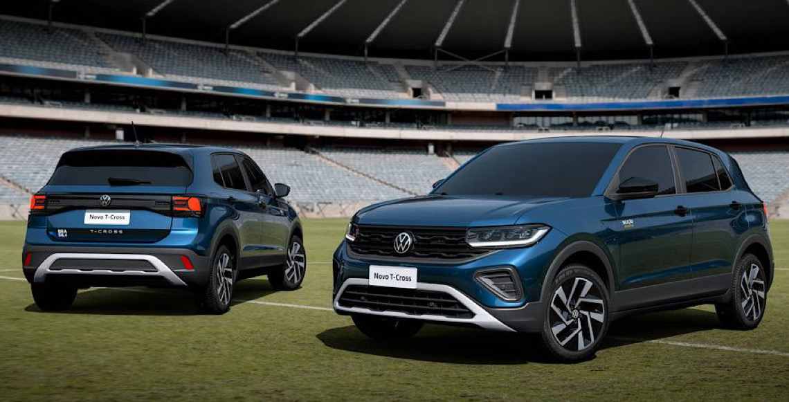 Volkswagen lança série especial do T-Cross Seleção, alusiva à Copa do Mundo 2026