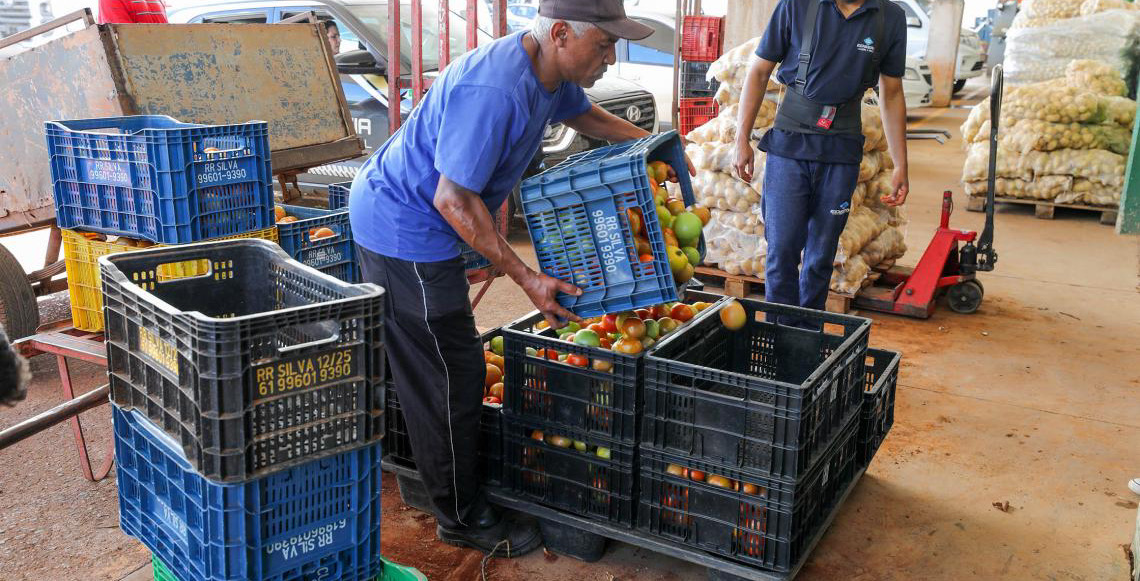 Programa Desperdício Zero da Ceasa-DF destina 96,2 mil kg de alimentos a 57 entidades