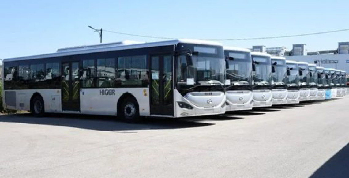 Argélia vai importar 10 mil ônibus destinados à renovação da frota nacional de transporte