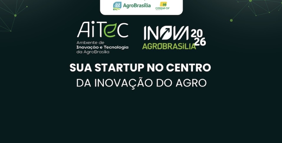 Concurso Inova AgroBrasília 2026 abre inscrições para startups no espaço de inovação da feira