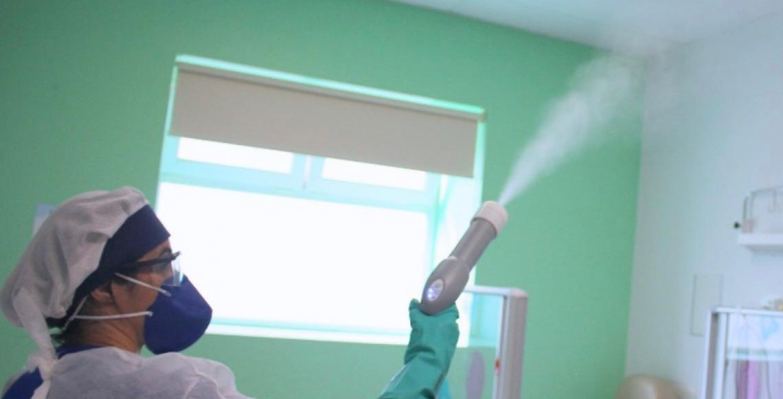 Hospital da Criança de Brasília reduz em 50% o tempo de liberação de leitos com nova tecnologia de higienização