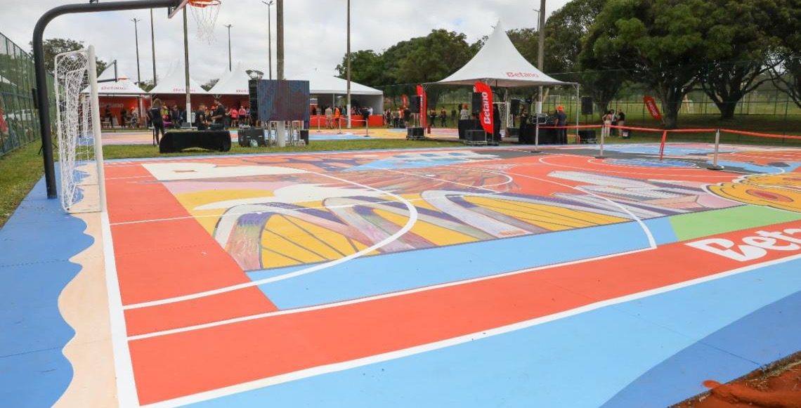 Quadras renovadas ampliam opções de esporte e lazer no Parque da Cidade Sarah Kubitschek