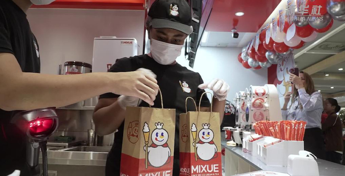 Marca chinesa de bebidas Mixue estreia no mercado brasileiro