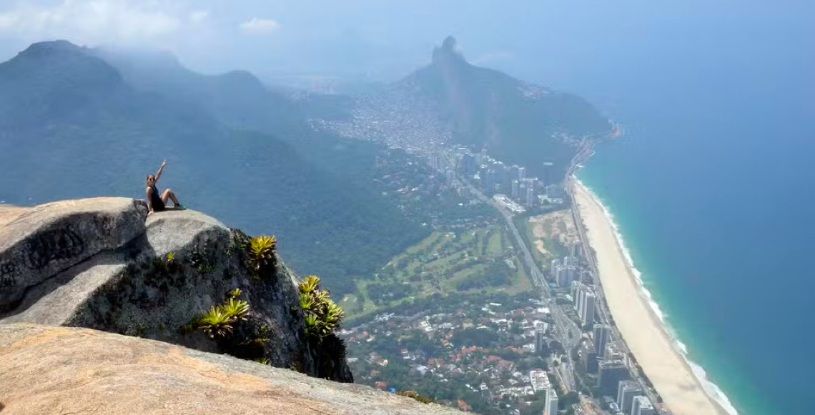 Parque Nacional da Tijuca, localizado em área urbana da cidade do Rio de Janeiro, é o mais frequentado do país