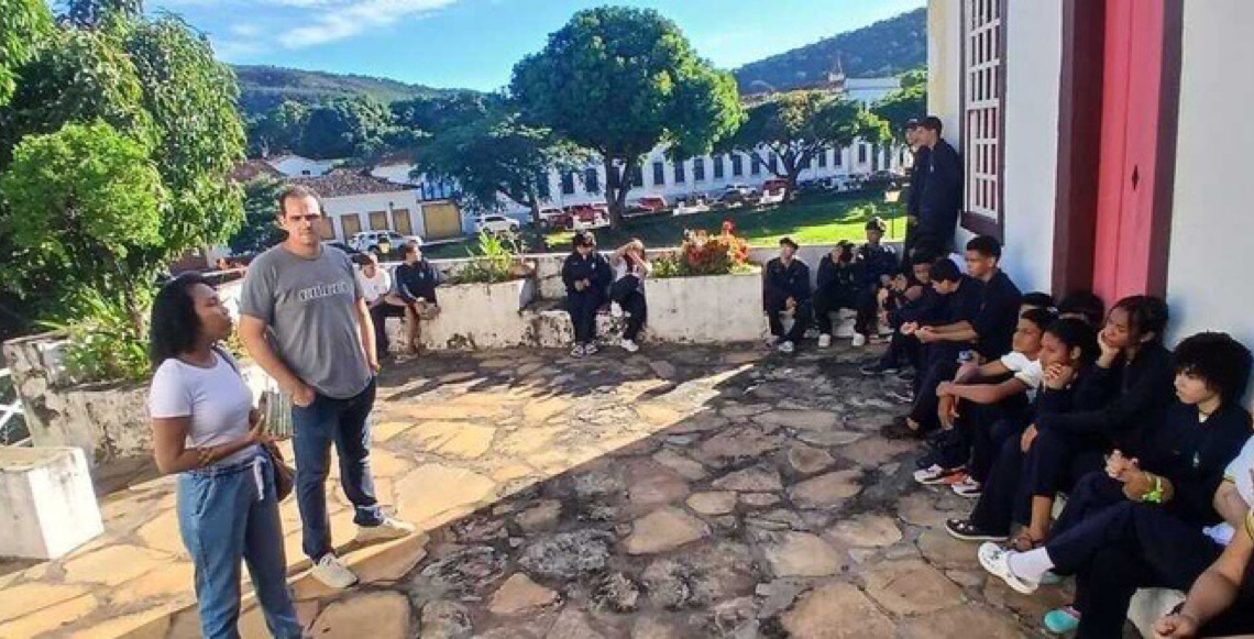 Projeto leva história da resistência negra na Cidade de Goiás a estudantes, em  Goiás
