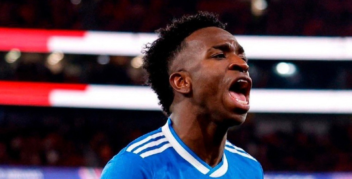 Uefa suspende Prestianni por seis jogos por 'conduta discriminatória' contra Vini Jr.