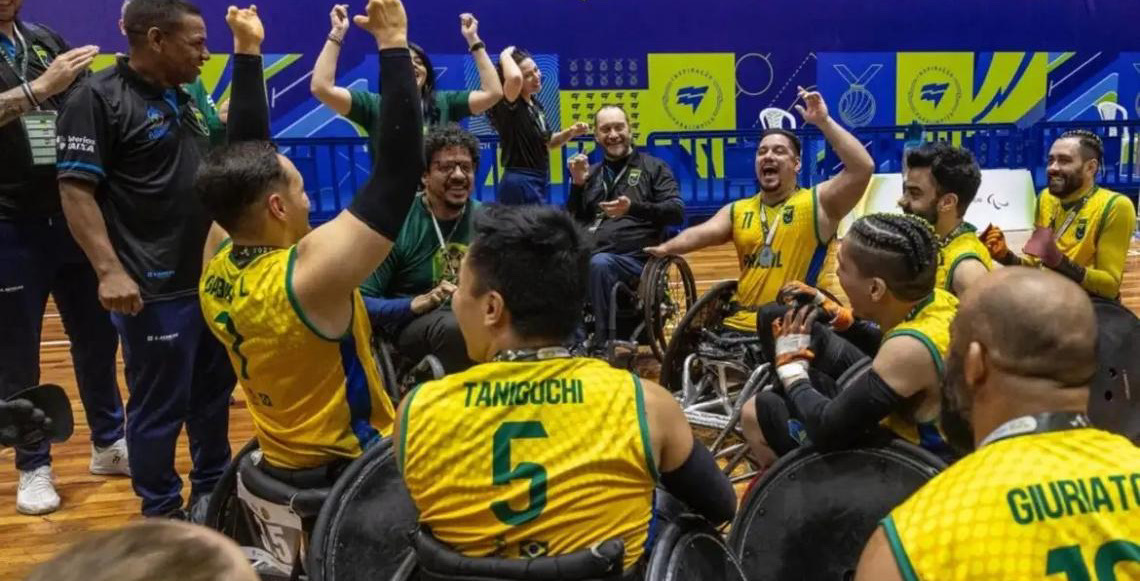 Seleção de rúgbi em cadeira de rodas conquista torneio internacional em Adelaide