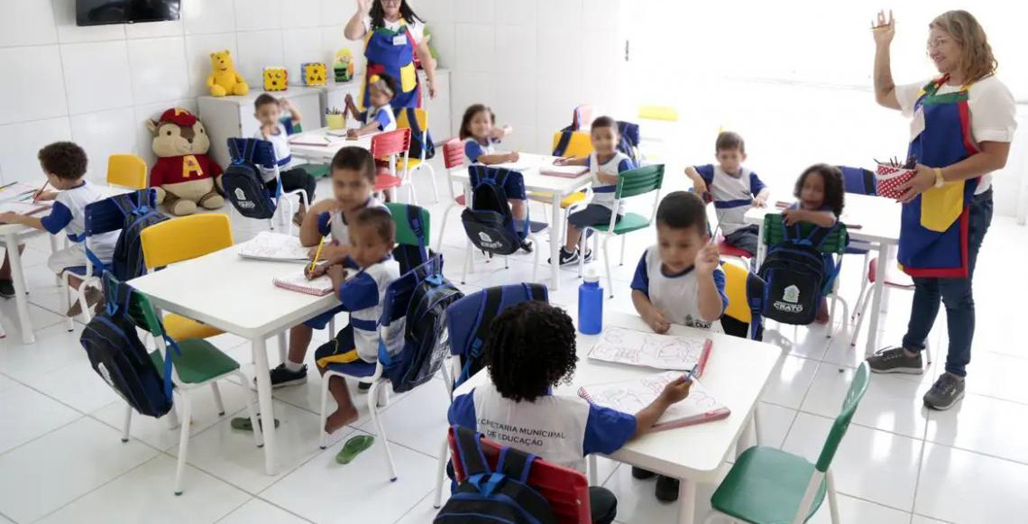 Uma em cada 10 crianças de 4 e 5 anos não vai à creche em 875 cidades brasileiras
