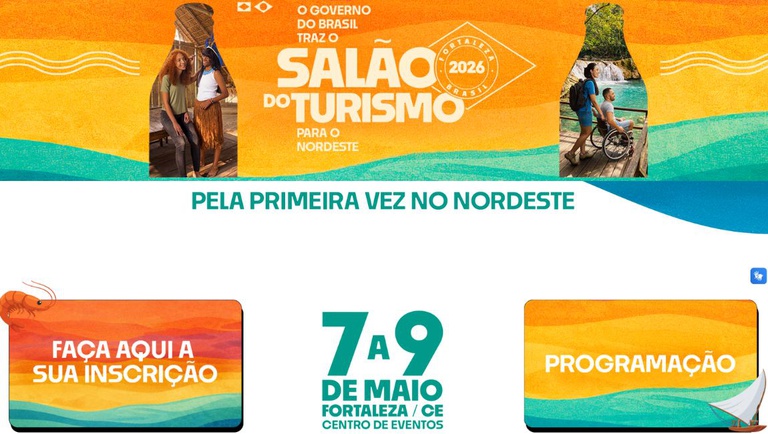 Pacotes com desconto, culinária, cultura, qualificação, conhecimento, troca de experiências: Salão do Turismo abre inscrições