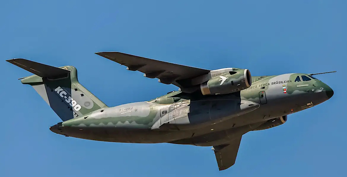 Embraer assina contrato de venda de aviões para os Emirados Árabes 