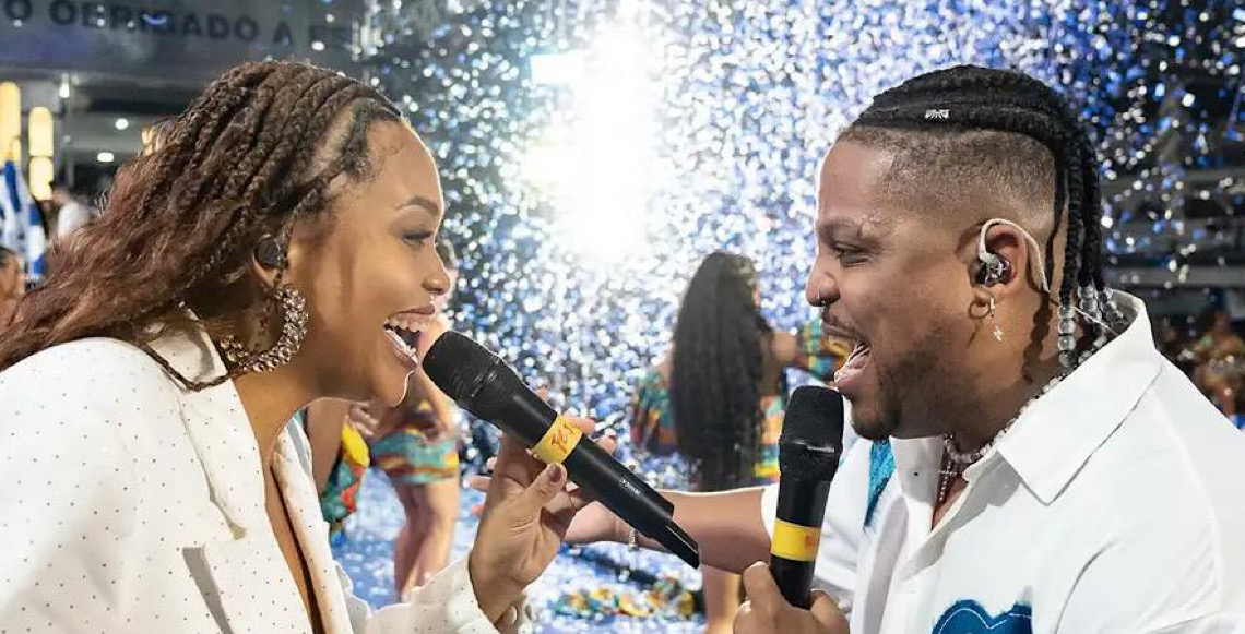 Cantora Jéssica Martin, primeira mulher intérprete do carnaval do Rio de Janeiro recebe prêmio da Alerj 