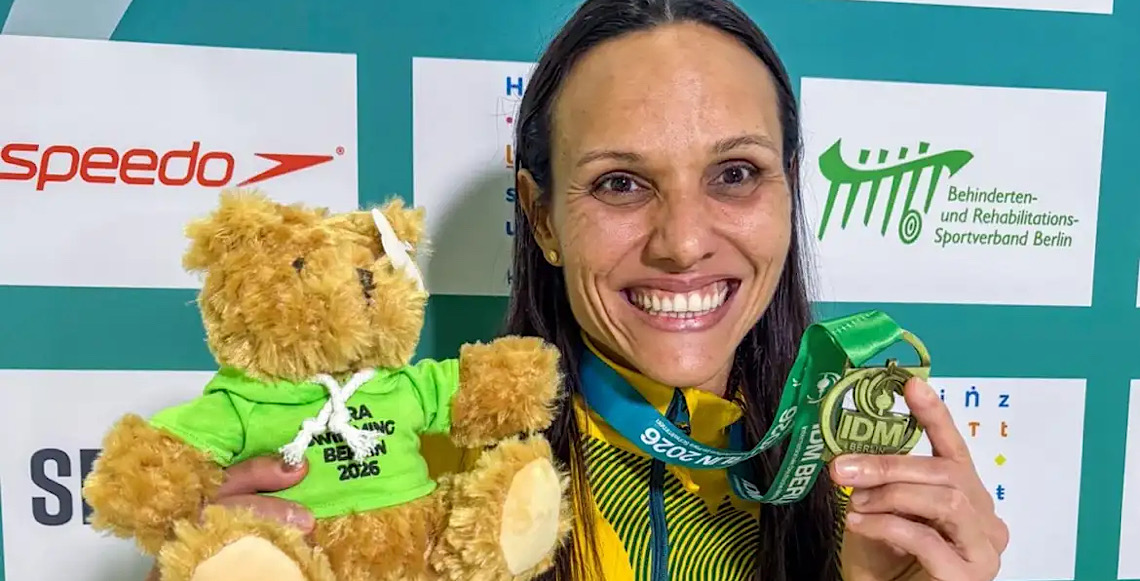 Carol Santiago é ouro, o 37º pódio do país no Internacional de Berlim 