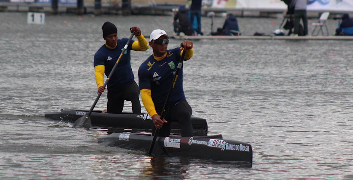 Brasil leva dois ouros na Copa do Mundo de canoagem e paracanoagem 