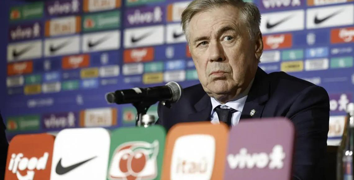 Técnico Carlo Ancelotti pede que torcida confie nos 26 convocados para a Copa