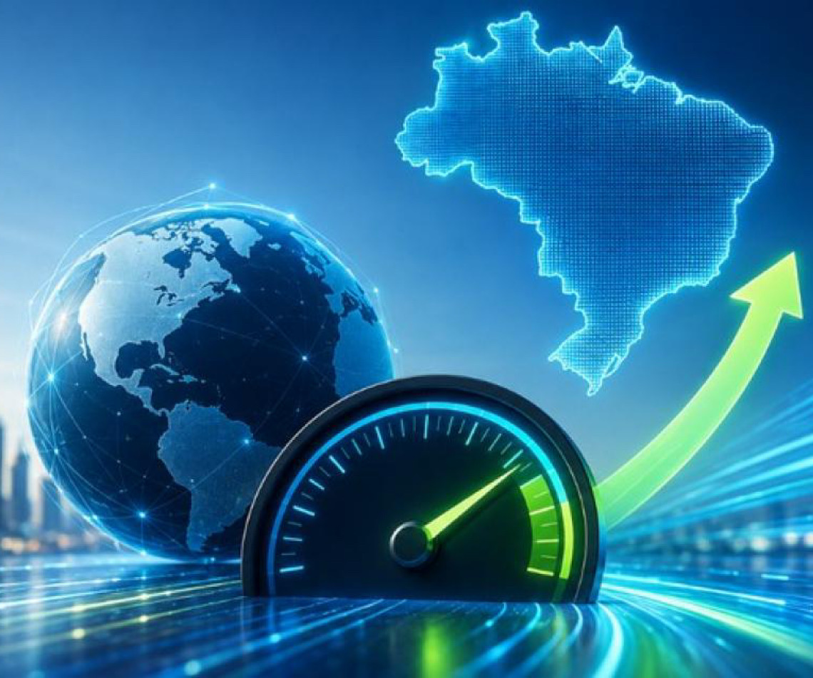 Brasil tem internet mais veloz que média mundial; médios provedores são maioria