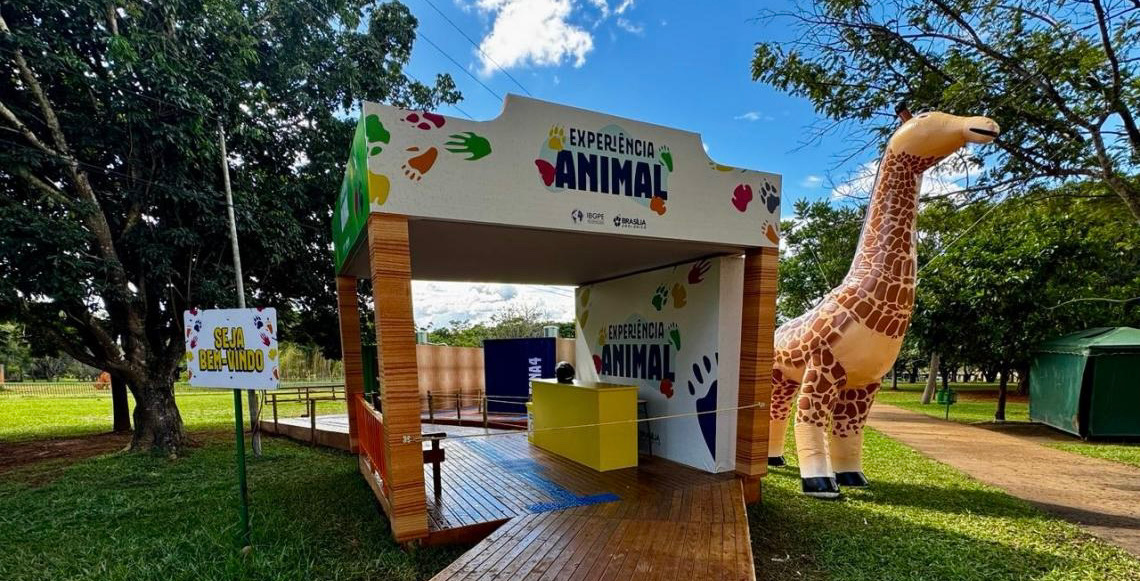 Fundação Jardim Zoo de Brasília prorroga Experiência Animal até outubro