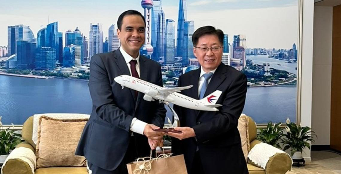 Ministro do Turismo do Brasil negocia com a China Eastern abertura de novas rotas entre os dois países