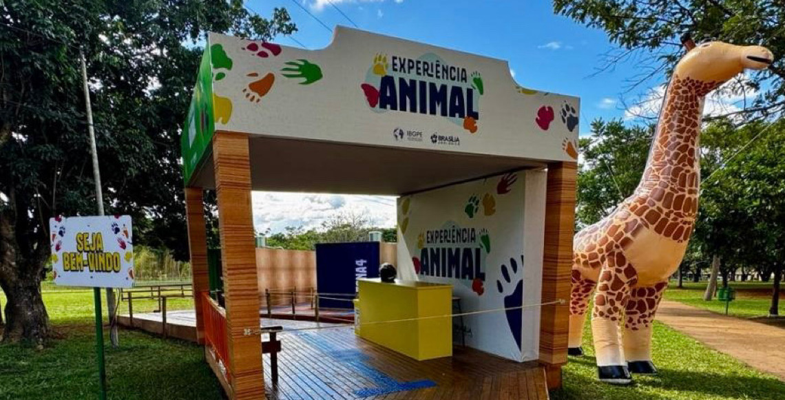 Fundação Jardim Zoo de Brasília prorroga Experiência Animal até outubro