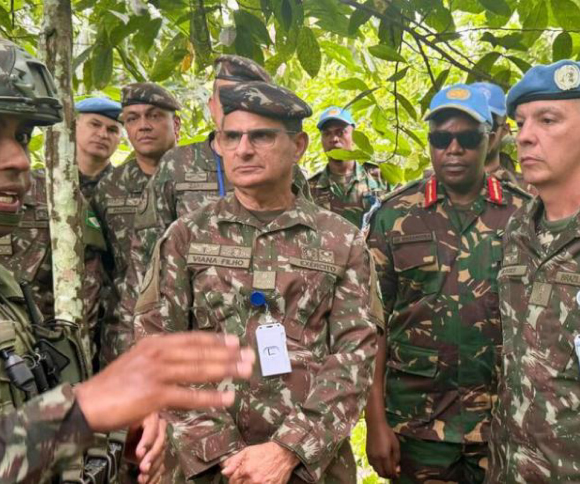 Missão na RD do Congo destaca boinas-azuis que atuam na selva contra ebola