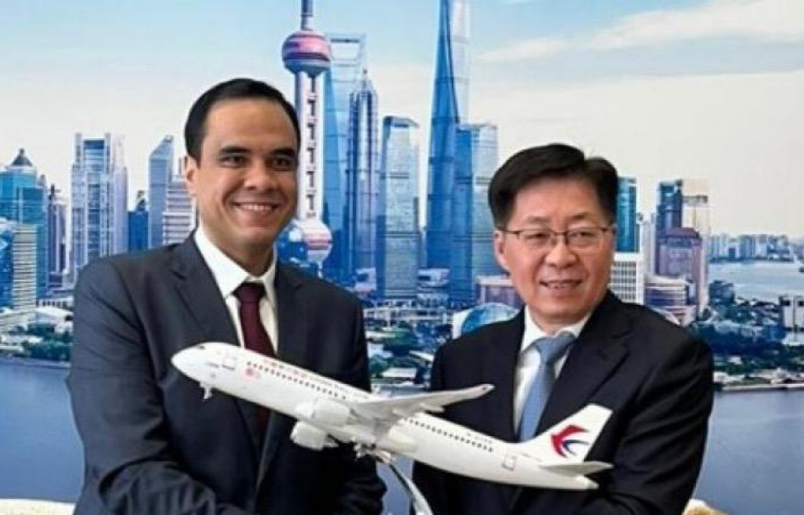Ministro do Turismo do Brasil negocia com a China Eastern abertura de novas rotas entre os dois países
