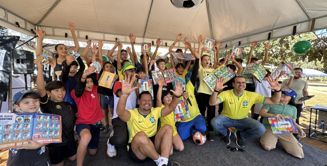 Troca Campeã reúne famílias e colecionadores em manhã de diversão no Parque da Cidade