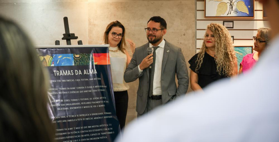 Exposição Tramas da Alma revela criatividade de alunos da rede pública de educação do Distrito Federal