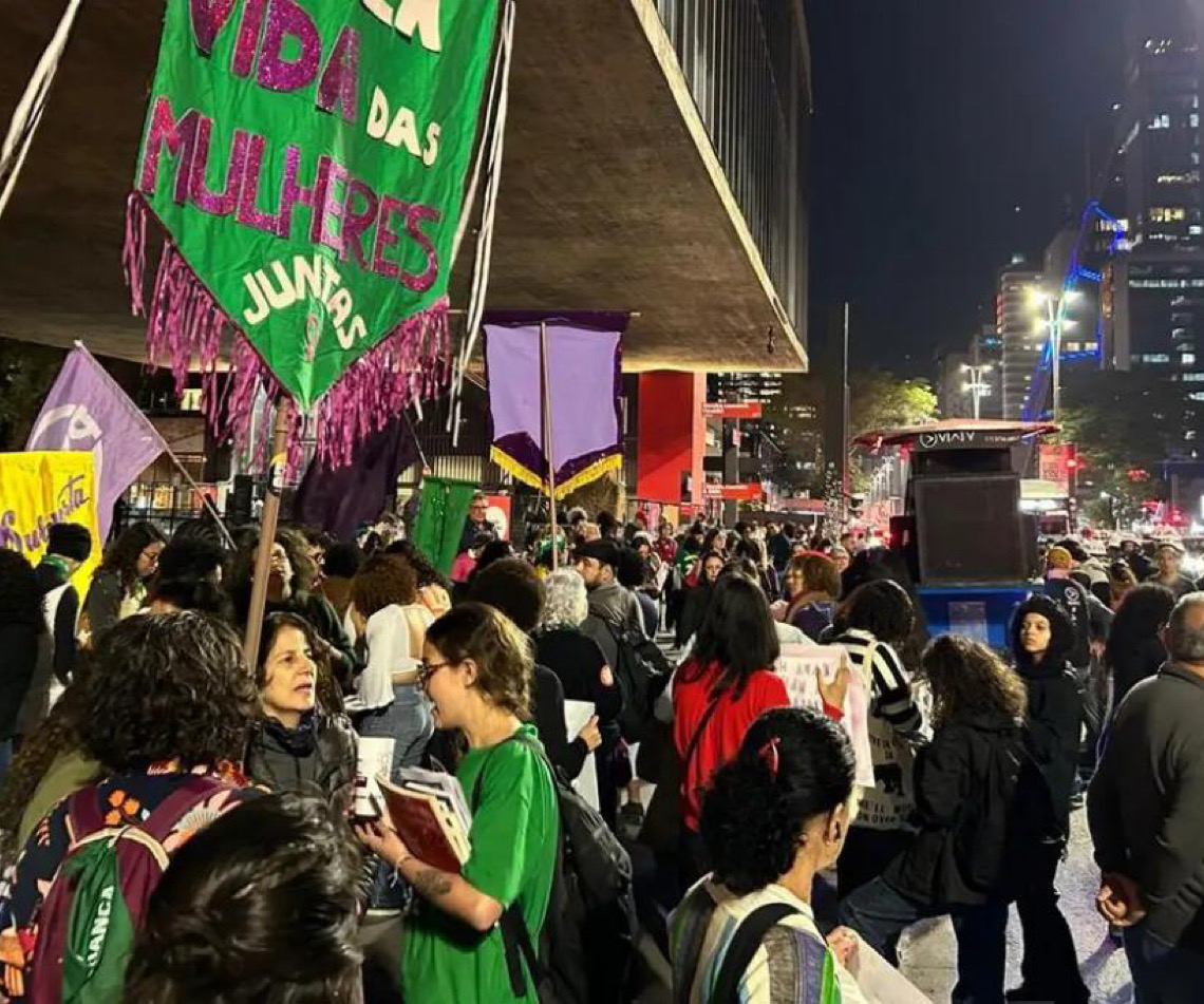 Ato em São Paulo pede manutenção de norma sobre aborto em casos de estupro