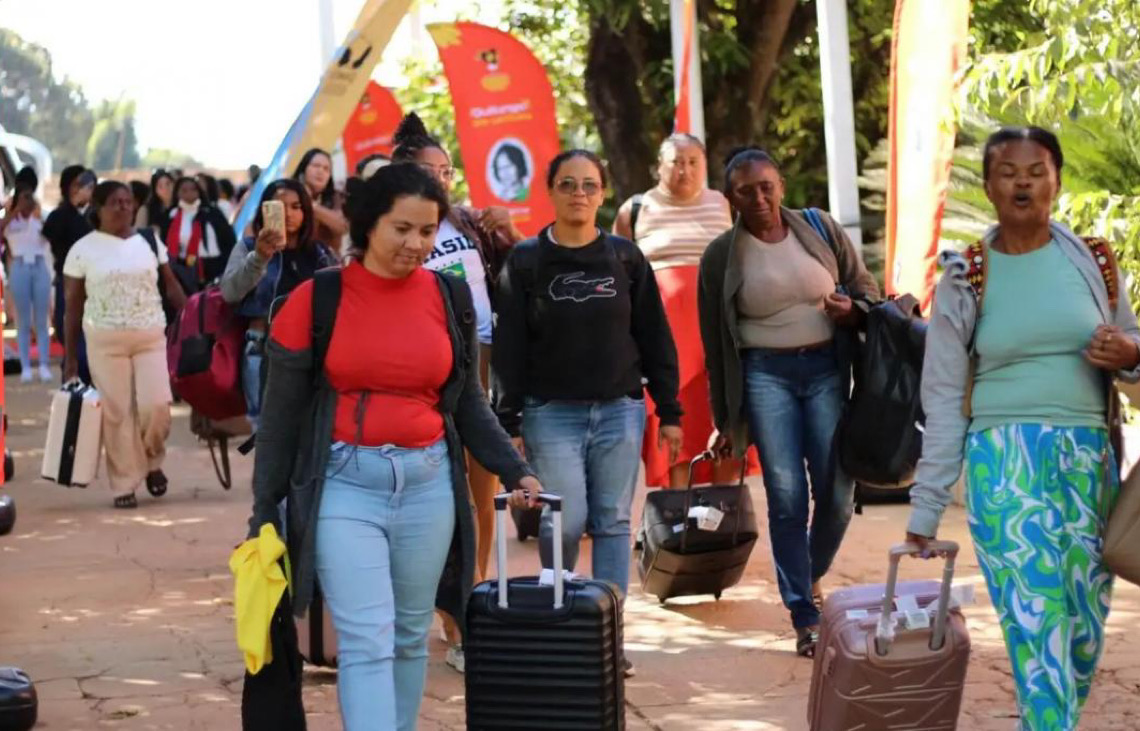 No Distrito Federal, 500 mulheres quilombolas pedem proteção e justiça climática
