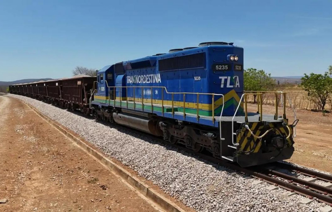 Obra da Ferrovia Transnordestina já tem mais de 100 quilômetros de malha concluídos