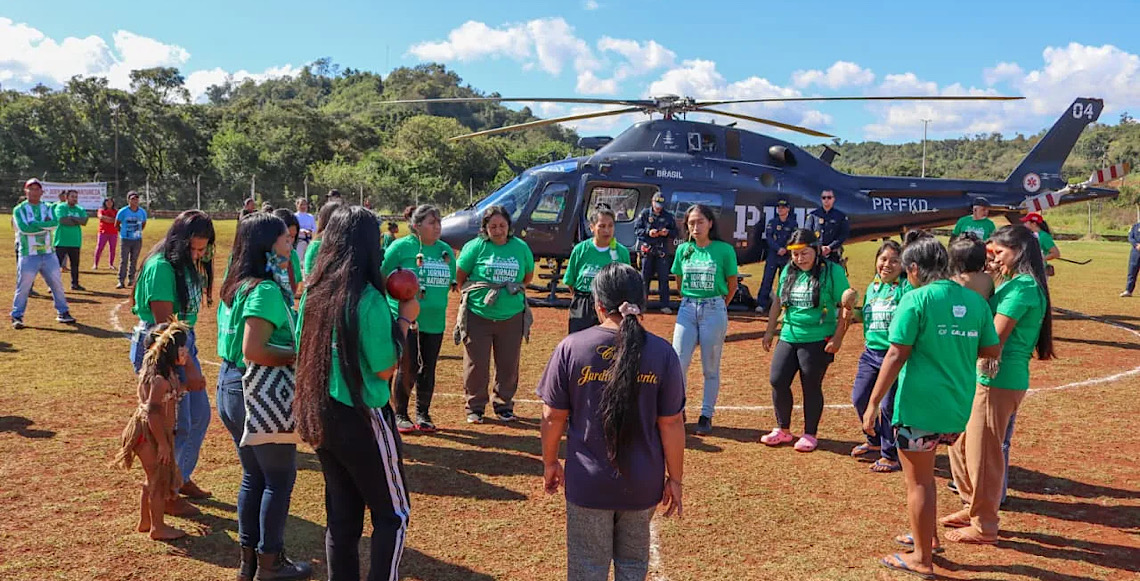 Terra indígena no Paraná lança duas toneladas de sementes de juçara na 4ª Jornada da Natureza