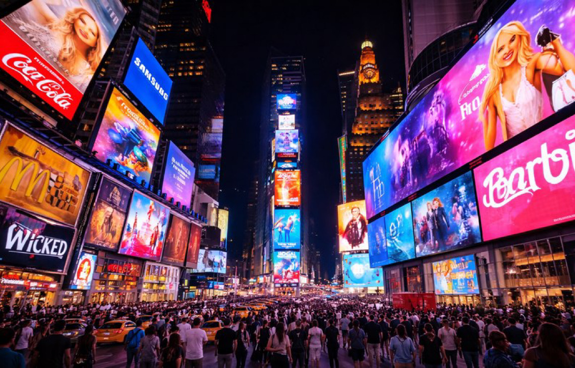 Em época de Copa: Como Times Square, cartão turístico dos EUA, tornou-se 'termômetro' do futebol