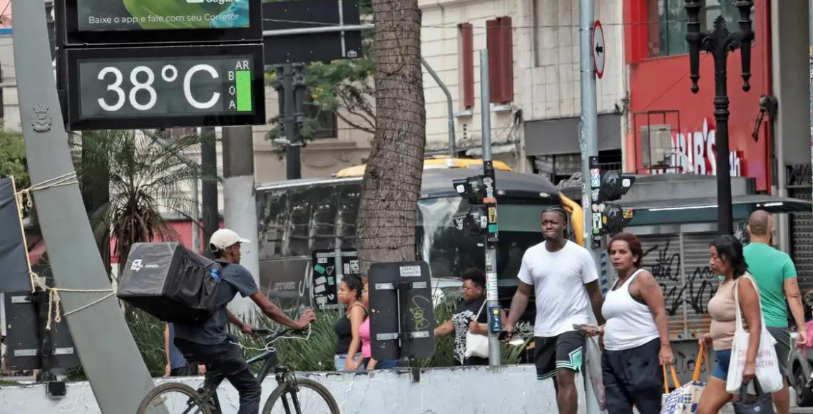 Brasil teve 120 mil mortes associadas a ondas de calor em 20 anos, entre 2000 e 2019