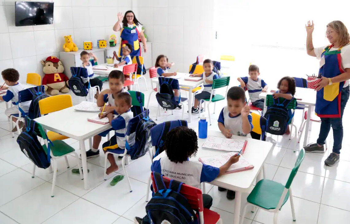 Um terço das crianças não frequenta creche no país por falta de vaga, aponta IBGE