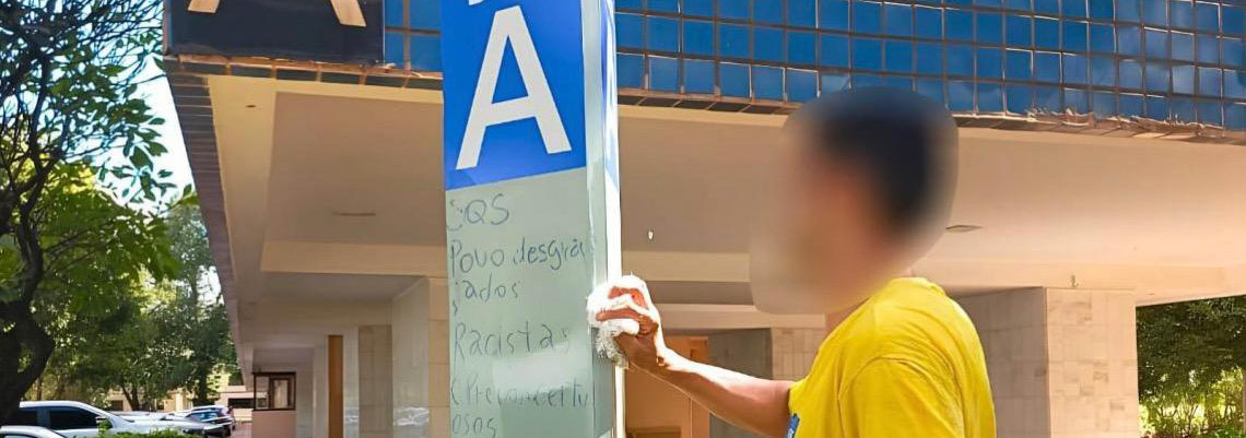 Plano Piloto, no Distrito Federal intensifica recuperação de placas e reforça combate à pichação