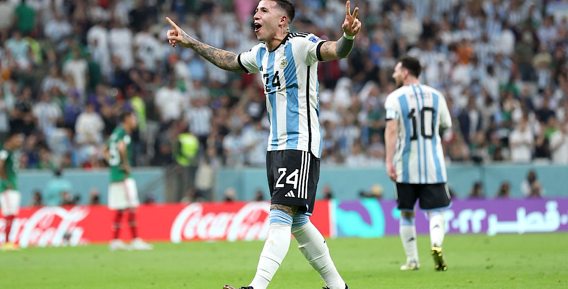 'Um livro não seria suficiente para escrever tudo que aprendi com ele', diz Enzo Fernández sobre Messi