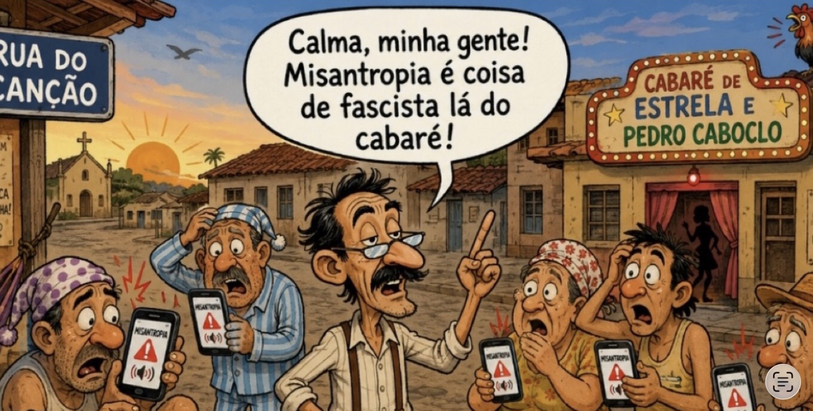 A opinião pessoal de Miguel Lucena: A misantropia que parecia o fim do mundo e terminou no Cabaré de Princesa