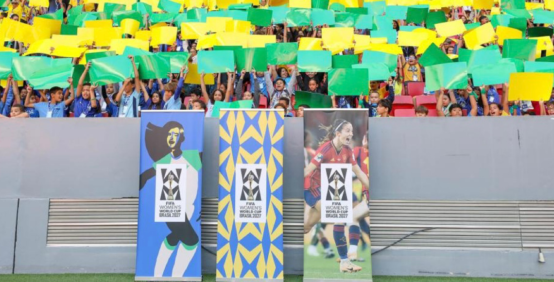 Brasília inicia contagem regressiva de um ano para a Copa do Mundo Feminina da FIFA 2027™️