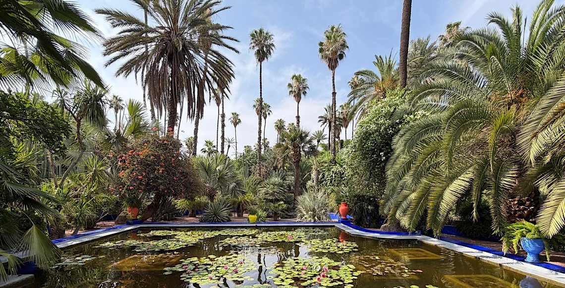 Obra de arte a céu aberto: A Marrakech que encantou Yves Saint Laurent