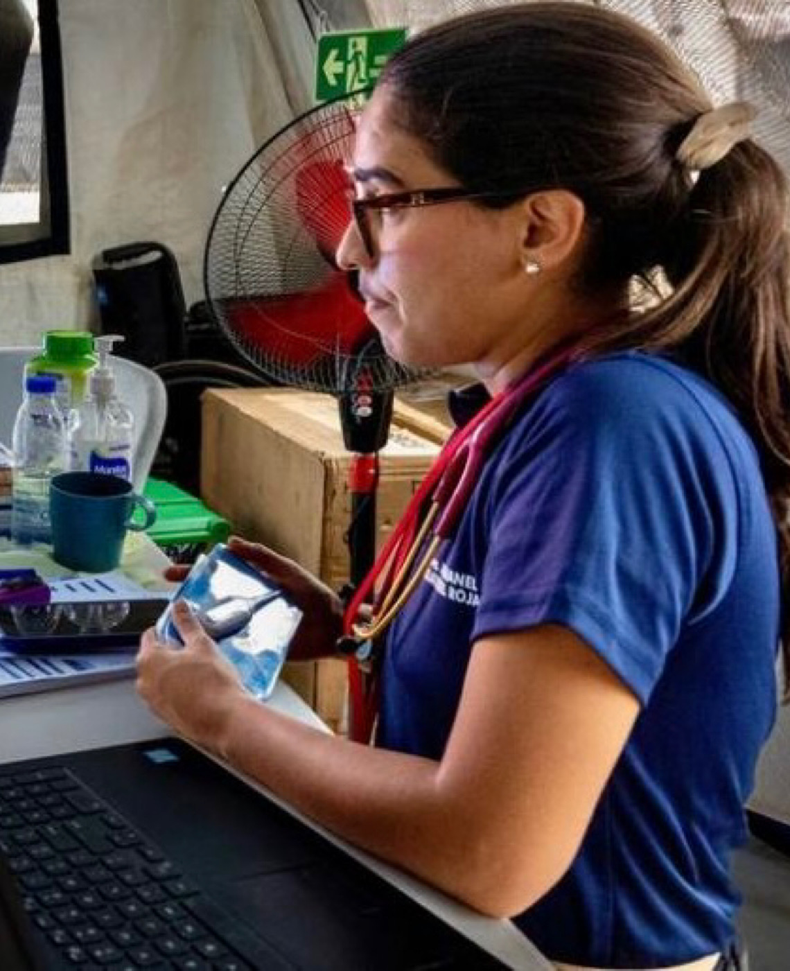 Na Venezuela; mais de 17 mil pessoas estão em 80 acampamentos temporários