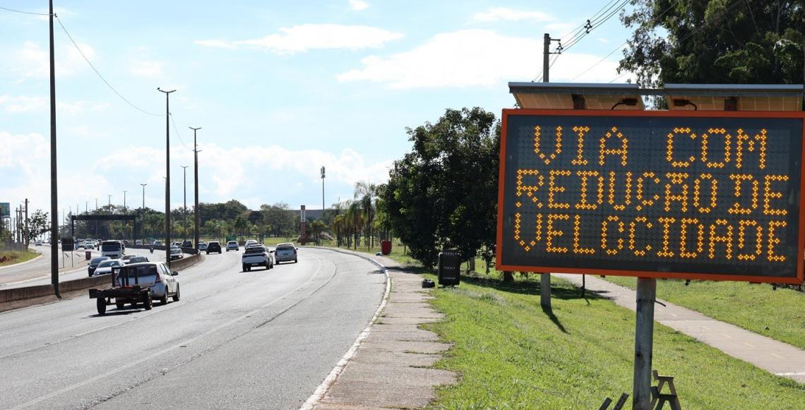 Velocidade máxima permitida na Ponte Juscelino Kubitschek, no Distrito Federal já é de 60 km/h