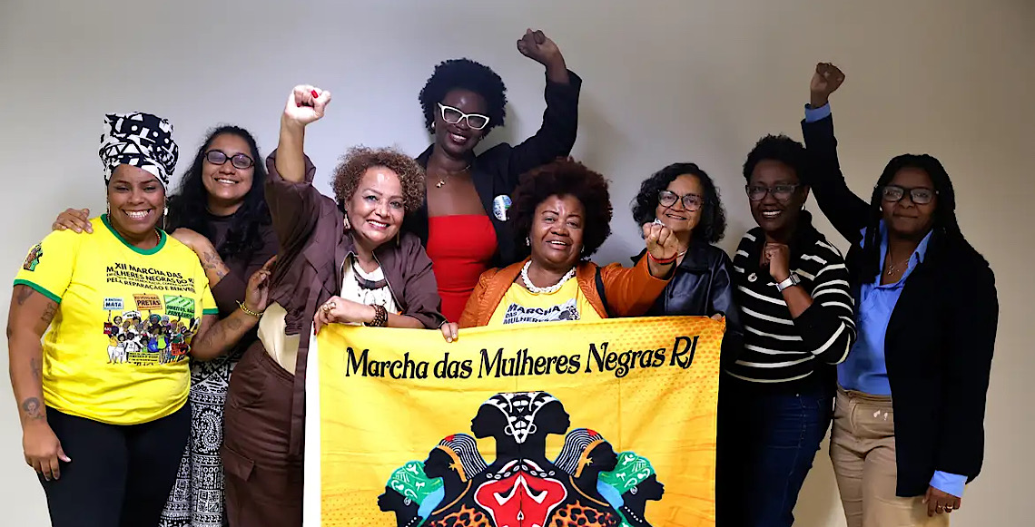 Luta contra o racismo marca a 12ª Marcha das Mulheres Negras no Rio de Janeiro 