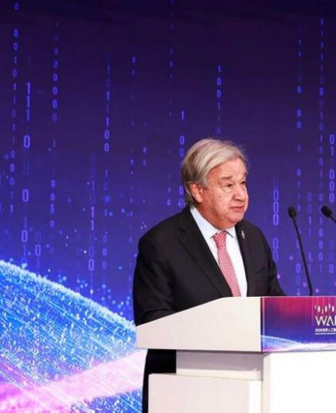 Na China, Guterres propõe Fundo Global para superar desigualdades em IA