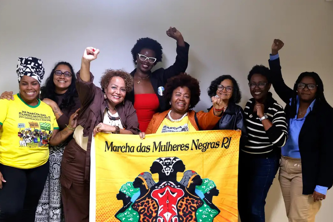 Luta contra o racismo marca a 12ª Marcha das Mulheres Negras no Rio de Janeiro 