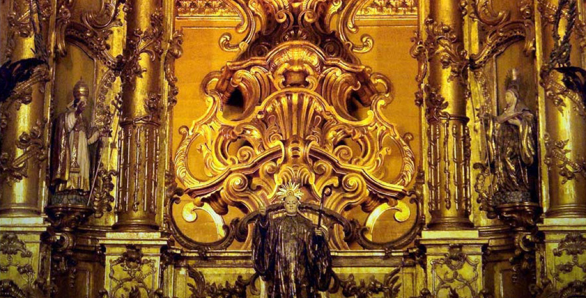 Pintura do século 18 é descoberta no Mosteiro de São Bento, Olinda, no estado de Pernambuco