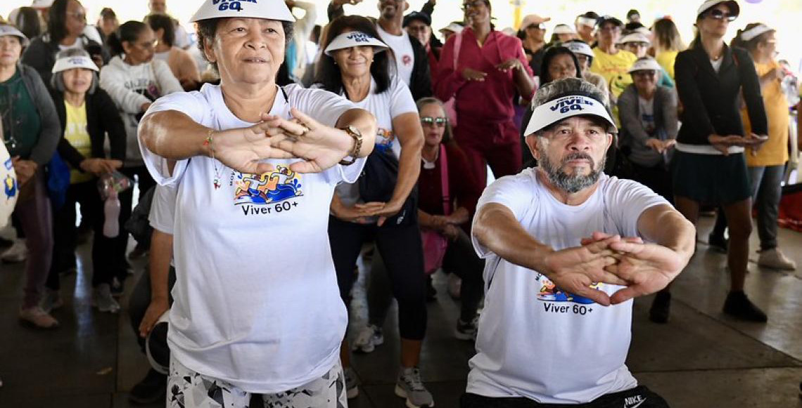 Programa oferece atividades gratuitas para população idosa do DF