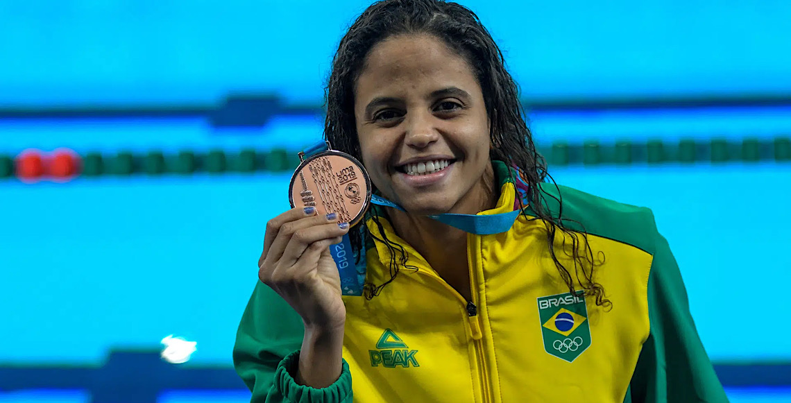 Como inclusão dos 50 m em LA-2028 mudou a vida de 3 nadadores brasileiros