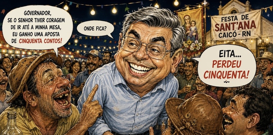A opinião pessoal do colunista politico João Zisman: Perdeu Cinquenta!
